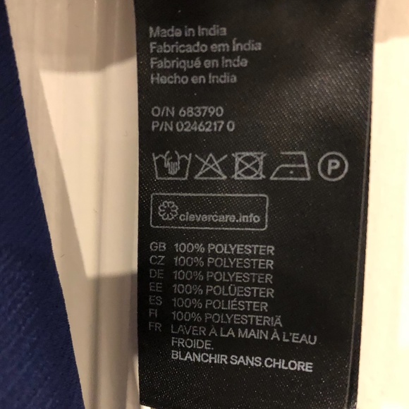 H&M Women’s Midnight Blue Long Overlay - Picture 9 of 9